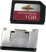 MaxFlash MMC 1GB Flash Memory Card 1GB MMC Zwart, Ophalen of Verzenden