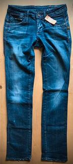 G Star Raw Midge Dover Straight Wmn jeans W28 L34, Ophalen of Verzenden, Zo goed als nieuw, Blauw, W28 - W29 (confectie 36)