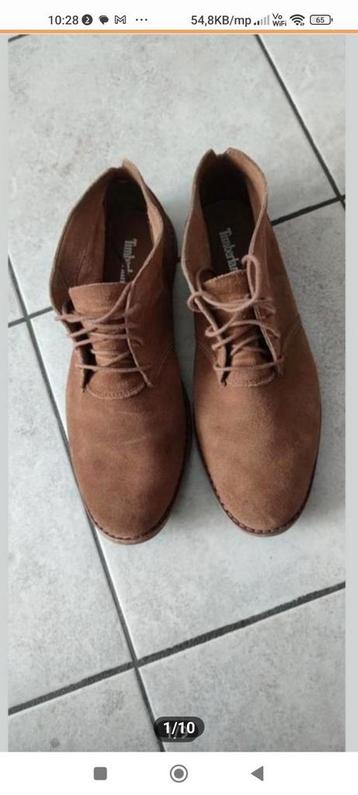 TIMBERLAND lichgewicht suede leer schoenen maat 43 5 beschikbaar voor biedingen