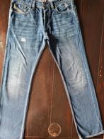 CLASSIC DIESEL LARKEE REGULAR STRAIGHT DESTROY JEANS 33/34!!, Ophalen of Verzenden, Zo goed als nieuw, Blauw, W33 - W34 (confectie 48/50)