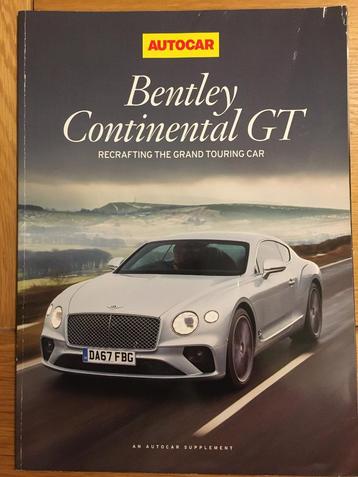 Bentley Continental GT brochure/folder Autocar Engels beschikbaar voor biedingen