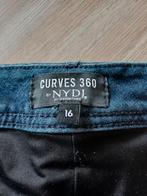 NYDJ Jeans Maat 42/44 Stretch, Blauw, Ophalen of Verzenden, Zo goed als nieuw, NYDJ