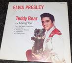 Elvis Presley teddy bear/ loving you, Ophalen of Verzenden, Zo goed als nieuw, Pop