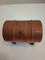 Renault huiles koperen asbak doorsnede 6 cm lengte 9 cm, Ophalen of Verzenden, Gebruikt, Overige typen