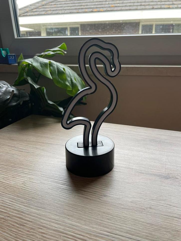 Flamingo lampje, Antiek en Kunst, Antiek | Lampen, Ophalen