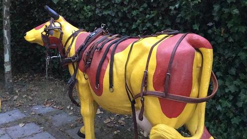 Luxe bruin Ideal tweespan enkelspan apony welsh shetland, Dieren en Toebehoren, Paarden en Pony's | Hoofdstellen en Tuigage, Gebruikt