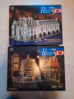3D Puzzel van MB Rothenburg en Chenonceau, Ophalen of Verzenden, 500 t/m 1500 stukjes, Zo goed als nieuw, Rubik's of 3D-puzzel