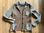 Liebeskind vest S cardigan Wol knitwear gebreid bruin grijs, Kleding | Dames, Truien en Vesten, Ophalen of Verzenden, Zo goed als nieuw