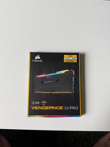 Corsair Vengeance RGB PRO 32GB (2x16GB) DDR4 3600MHz beschikbaar voor biedingen