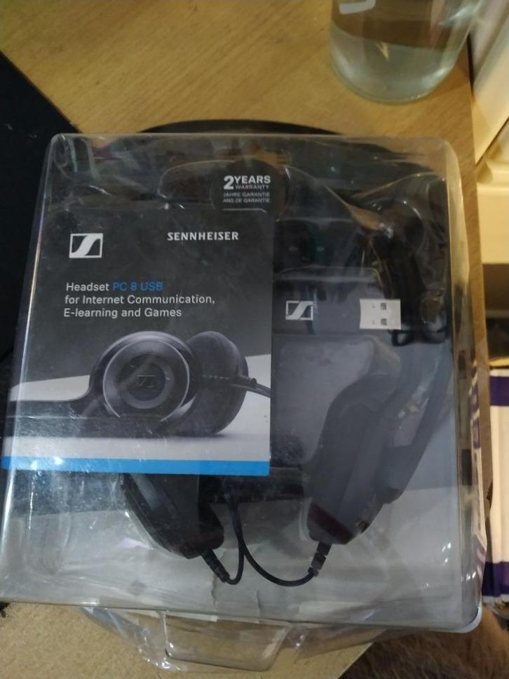 Sennheiser PC 36 - On-ear headset, Computers en Software, Headsets, Nieuw, Bedraad, Inklapbare microfoon, Ophalen of Verzenden