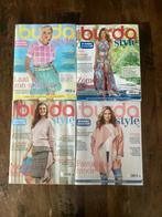 4 Burda Style naaitijdschriften, 6-7-8-9 2015, Ophalen of Verzenden, Zo goed als nieuw, Vrouw, Burda