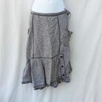 Leuke zwart-wit geblokte rok mt M merk Ultimate Mik's, Kleding | Dames, Maat 38/40 (M), ., Zwart, Ophalen of Verzenden