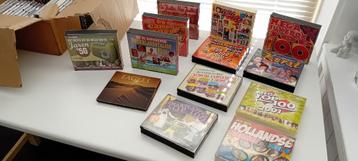 Een doos vol cd's waaronder ook veel dubbel cd's orgineel  beschikbaar voor biedingen