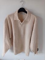 Carlo Colucci vintage luxe ajour wollen trui Mt 42, Ophalen of Verzenden, Zo goed als nieuw, Maat 42/44 (L)