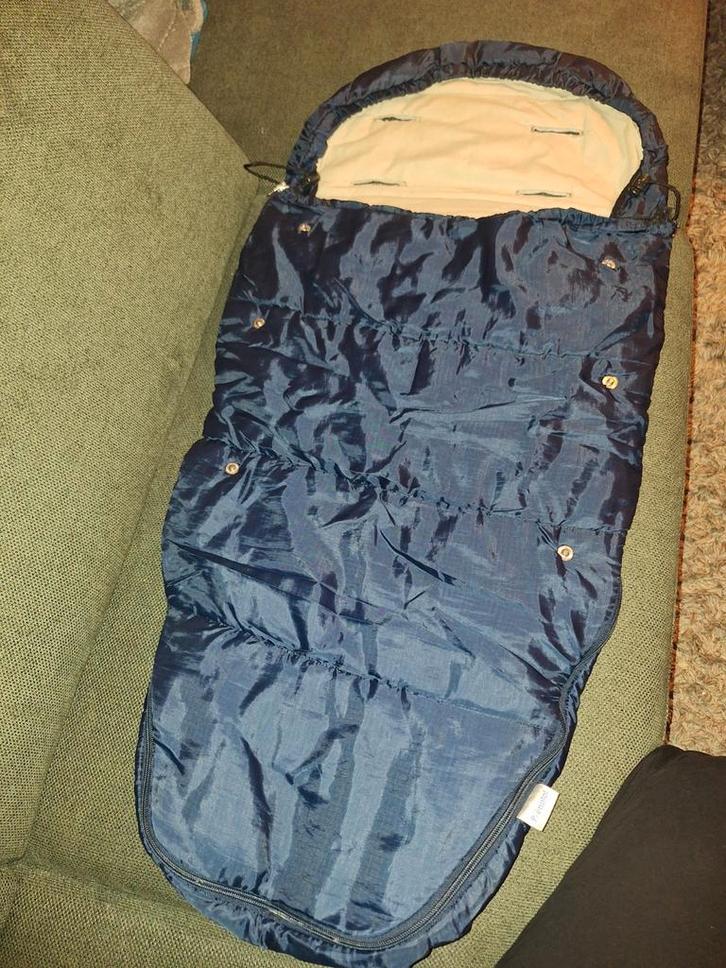 Prenatal Universele Winter voetenzak Buggy - Blauw, Kinderen en Baby's, Buggy's, Gebruikt, Overige merken, Voetenzak, Ophalen of Verzenden