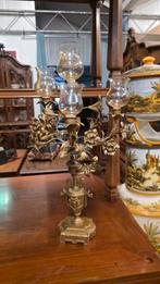 2 brons vergulde kandelaren, Ophalen, Koper of Brons