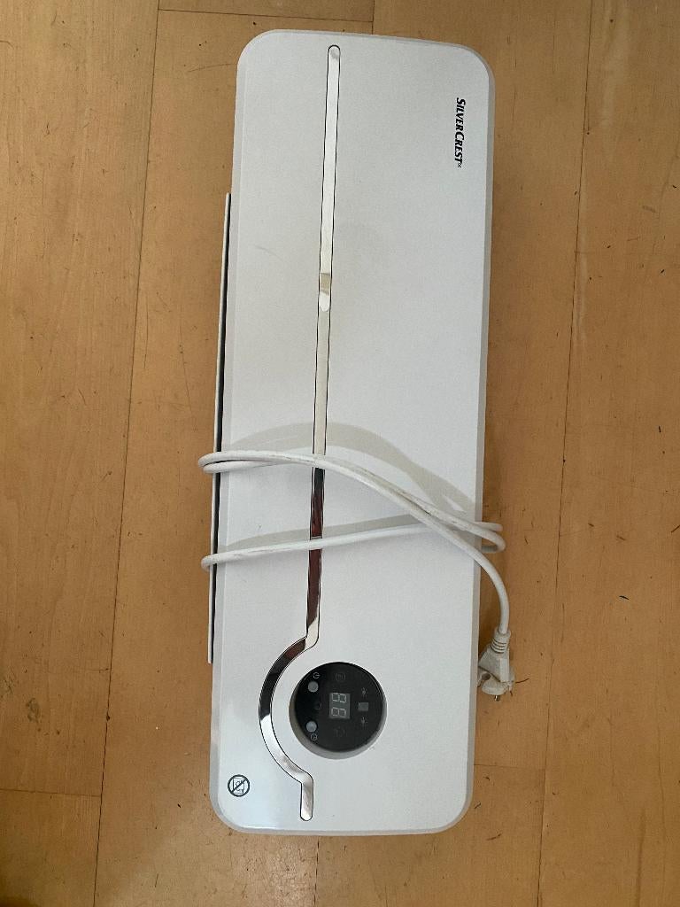 silvercrest  Keramische wandventilatorkachel, Huis en Inrichting, Kachels, Overige soorten, Elektrisch, Ophalen of Verzenden, Zo goed als nieuw