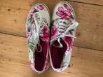 Vans Sneakers met bloemenprint - Maat 38, Ophalen of Verzenden, Gedragen, Wit, Sneakers of Gympen