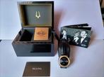 Bulova Rat Pack horloge 2024, Sieraden, Tassen en Uiterlijk, Horloges | Heren, Overige merken, Leer, Staal, Polshorloge