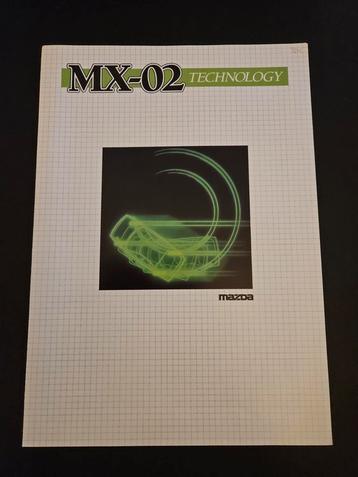 Brochure Mazda MX-02  beschikbaar voor biedingen