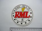 sticker Radio RML retro vintage fm, Verzamelen, Stickers, Overige typen, Zo goed als nieuw, Verzenden