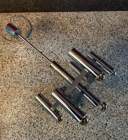 Vintage hanglamp Sciolare voor Boulanger 70s design, Antiek en Kunst, Antiek | Lampen, Ophalen