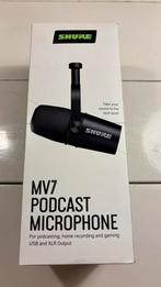 Shure MV7 podcast microfoon, Muziek en Instrumenten, N/a, Nieuw, Ophalen of Verzenden, Shure