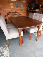 Eiken houten tafel, Muziek en Instrumenten, Ophalen, Zo goed als nieuw, 2 klavieren, Orgel