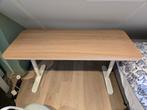 IKEA Zit/sta Bureau Bekant 140x60cm inclusief gratis stoel, Huis en Inrichting, Bureaus, Ophalen, In hoogte verstelbaar, Zo goed als nieuw