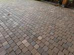 Grote partij sierbestrating betonklinkers / cobblestone look, Tuin en Terras, Tegels en Klinkers, Ophalen, Gebruikt, Klinkers