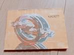 Instructie boekje Opel Kadett mindere staat, Ophalen