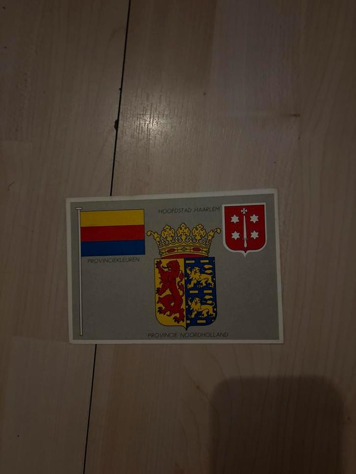 Oude Prentbriefkaart Noord-Holland, Verzamelen, Ansichtkaarten | Nederland, Ongelopen, Noord-Holland, Voor 1920, Ophalen of Verzenden