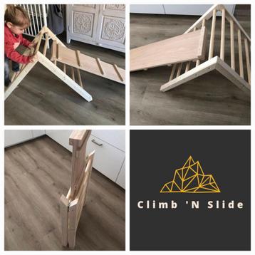 “Climb ‘N slide” peuter klimrek en klim & glijbaan. 