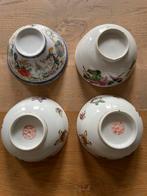 Set van 4 Chinese schaaltjes, Antiek en Kunst, Antiek | Porselein, Ophalen of Verzenden