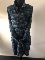 Geisha Jurk - Camouflage Print mt 40, Kleding | Dames, Maat 38/40 (M), Blauw, Ophalen of Verzenden, Zo goed als nieuw
