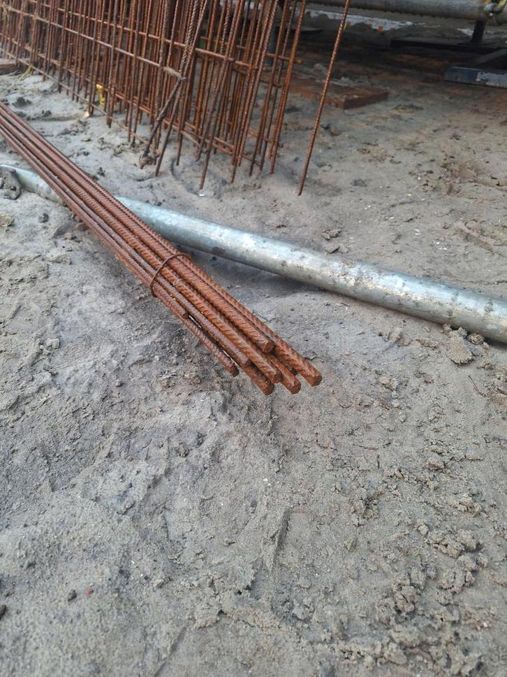 wapeningsstaal ., Doe-het-zelf en Verbouw, Metalen, Gebruikt, IJzer, Ophalen of Verzenden