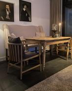 2 Hoffz Eetkamerstoelen, Huis en Inrichting, Stoelen, Ophalen, Gebruikt, Twee, Grijs
