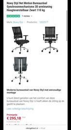 Bureaustoel nieuw in doos, Huis en Inrichting, Ophalen of Verzenden, Nieuw, Zwart, Bureaustoel