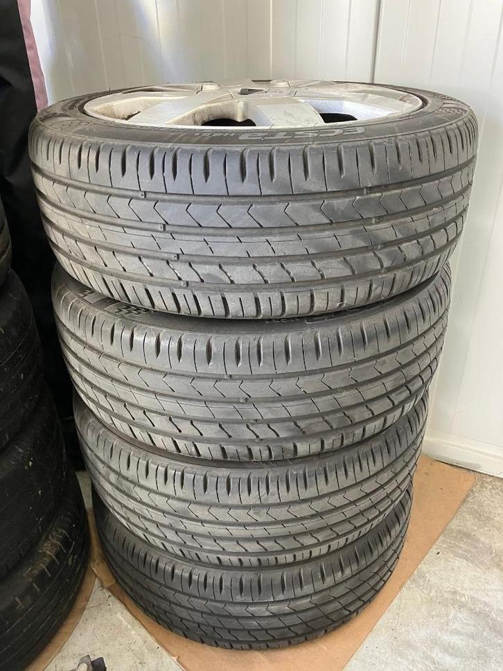 Set lichtmetalen 17" wielen voor Renault Megane / Clio 3 RS, Auto-onderdelen, Banden en Velgen, Band(en), Zomerbanden, 17 inch