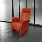 De Toekomst elektrische leren relax fauteuil, Zo goed als nieuw, Nvt, Leer, 75 tot 100 cm