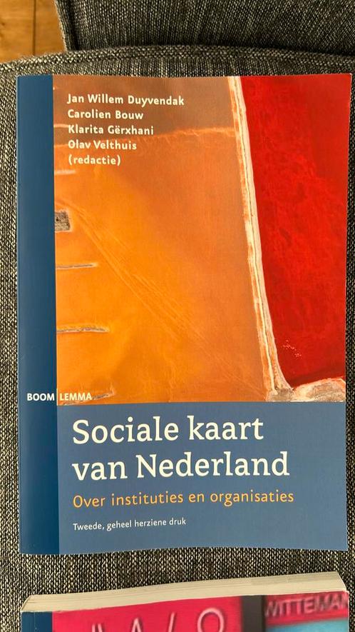 Sociale kaart van Nederland, Boeken, Wetenschap, Zo goed als nieuw, Sociale wetenschap, Ophalen of Verzenden