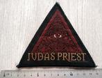 Judas Priest nostradamus eye triangle 2008 patch used838, Foto of Kaart, Gebruikt, Verzenden