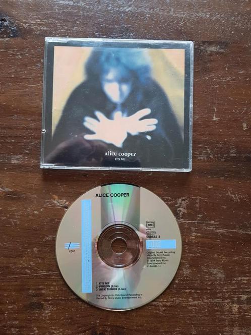 Alice Cooper- It's me cd single rock pop Poison, Cd's en Dvd's, Cd's | Hardrock en Metal, Gebruikt, Ophalen of Verzenden