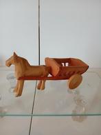 hout paard en wagen 1900-1950, Antiek en Kunst, Antiek | Speelgoed, Ophalen of Verzenden
