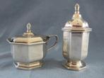 Antiek peper en zout stel in zilver – ca. 1900, Antiek en Kunst, Ophalen of Verzenden, Zilver