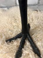 Aparte kaarsen standaard met vogel voet ofzo !, Ophalen, Zo goed als nieuw, Metaal, Minder dan 25 cm