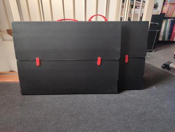Kunststof teken/portfolio map A2 formaat.  beschikbaar voor biedingen