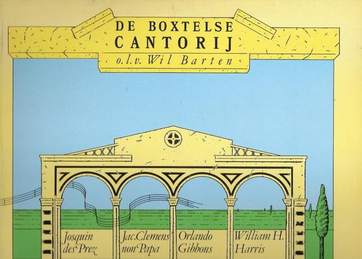 CANTORIJ BOXTEL -Wil Barten- vinyl LP Renaissance VERZENDEN, Cd's en Dvd's, Vinyl | Klassiek, Gebruikt, Middeleeuwen en Renaissance