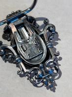 Vintage Sjaalclip Frans 5x4 cm, Overige materialen, 4 tot 7 cm, Gebruikt, De Doofpot