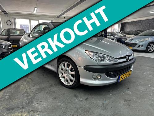 Peugeot 206 CC 1.6-16V Premium, Auto's, Peugeot, Bedrijf, Te koop, Airbags, Airconditioning, Centrale vergrendeling, Climate control